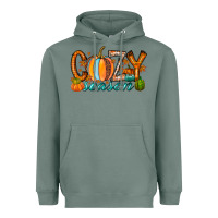 Sage cozy season Heavyweight Hoodie - RacoonDesign