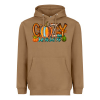 Toasted Coconut cozy season Heavyweight Hoodie - RacoonDesign