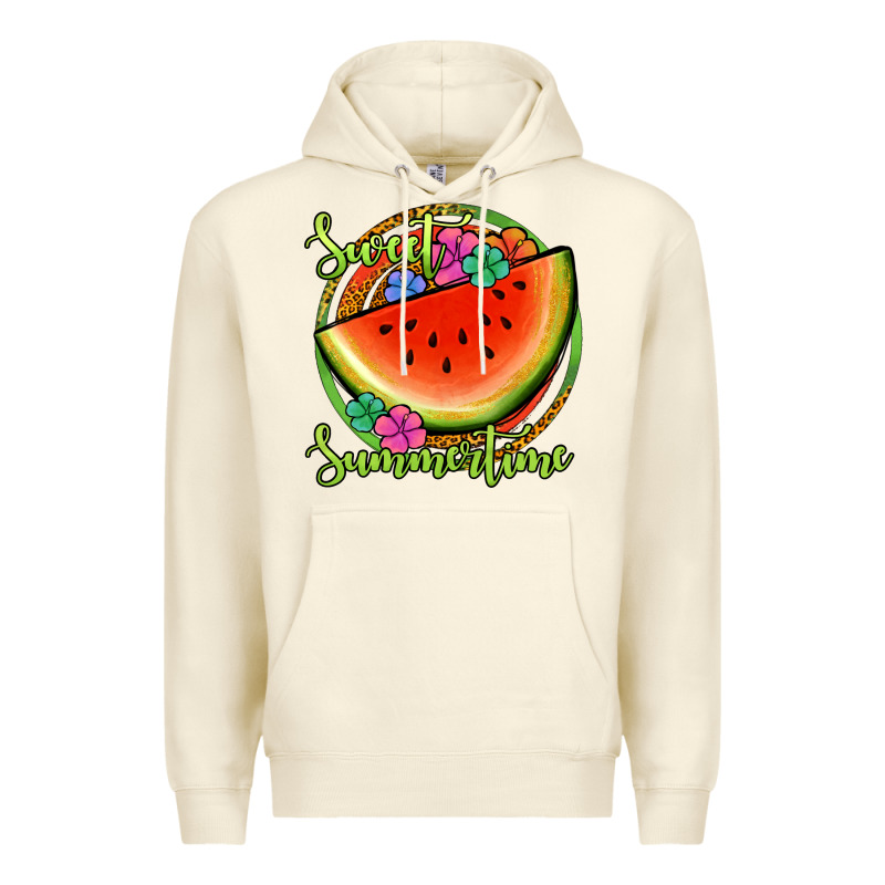Sweet Summertime Watermelon Premium Hoodie by Jasminsmagicworld | Teevron
