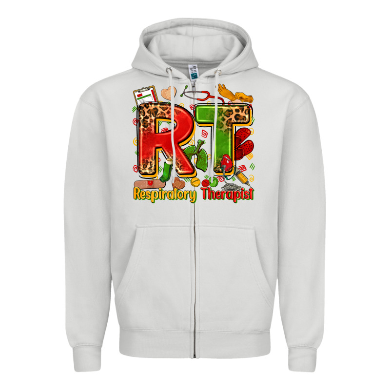 Respiratory Therapist Juneteenth Zipper Hoodie by Zillion Design Studio | Teevron