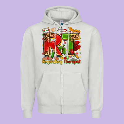 Respiratory Therapist Juneteenth Zipper Hoodie Designed By Zillion Design Studio
