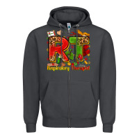 Smoke respiratory therapist juneteenth Zipper Hoodie - Zillion Design Studio