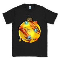 Black christmas softball Classic Tee - Zillion Design Studio