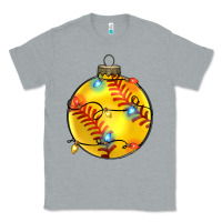 Heather Grey christmas softball Classic Tee - Zillion Design Studio