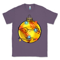 Lavender christmas softball Classic Tee - Zillion Design Studio