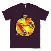 Plum christmas softball Classic Tee - Zillion Design Studio