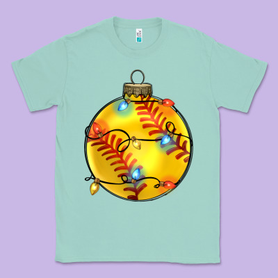 Classic Tee christmas softball
