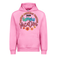Fuchsia Pink making memories together family vacation 2024 Urban Hoodie - MaliasSmallBusiness
