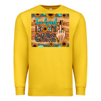 Lemon too bad i don't care Premium Sweatshirt - JahusDesignShop