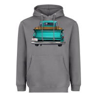 Storm western truck back view 2 Heavyweight Hoodie - FaDigitalArtStudio