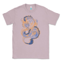 Lilac blue and orange dragon Classic Tee - RanaPortraitStore
