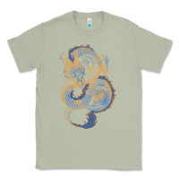 Matcha blue and orange dragon Classic Tee - RanaPortraitStore