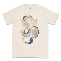 Natural blue and orange dragon Classic Tee - RanaPortraitStore