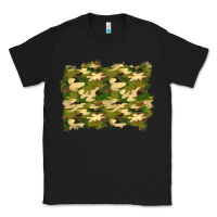 Black camouflage background Classic Tee - BundleAndBundleShop