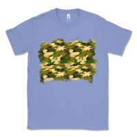 Colony Blue camouflage background Classic Tee - BundleAndBundleShop