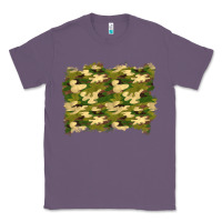 Lavender camouflage background Classic Tee - BundleAndBundleShop