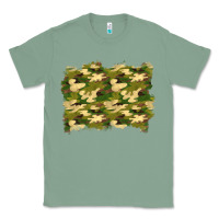 Sage camouflage background Classic Tee - BundleAndBundleShop