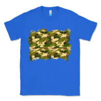 True Royal camouflage background Classic Tee - BundleAndBundleShop