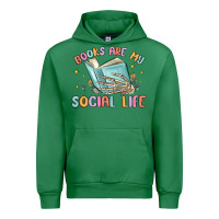 Emerald books are my social life Urban Hoodie - MaliasSmallBusiness