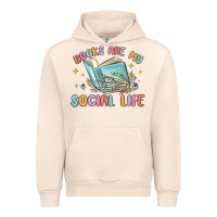 Sandshell books are my social life Urban Hoodie - MaliasSmallBusiness