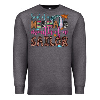 Charcoal Heather soul of a mermaid mouth of a sailor Premium Sweatshirt - JahusDesignShop