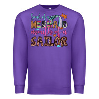 Purple soul of a mermaid mouth of a sailor Premium Sweatshirt - JahusDesignShop