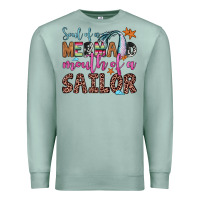 Seafoam soul of a mermaid mouth of a sailor Premium Sweatshirt - JahusDesignShop
