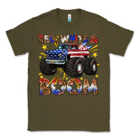 Army Green red white and boom Classic Tee - texasbilliewilder