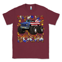 Burgundy red white and boom Classic Tee - texasbilliewilder