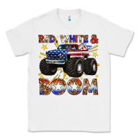 White red white and boom Classic Tee - texasbilliewilder
