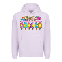 Lilac hello summer popsicles Premium Hoodie - Jasminsmagicworld