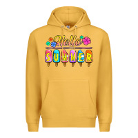 Mustard hello summer popsicles Premium Hoodie - Jasminsmagicworld