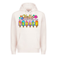 Pale Pink hello summer popsicles Premium Hoodie - Jasminsmagicworld