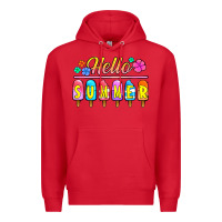 Red hello summer popsicles Premium Hoodie - Jasminsmagicworld