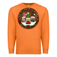 Carrot christmas gnomies christmas ornament Premium Sweatshirt - BundleAndBundleShop