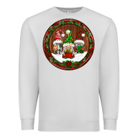 Dove Grey christmas gnomies christmas ornament Premium Sweatshirt - BundleAndBundleShop
