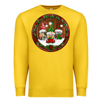 Lemon christmas gnomies christmas ornament Premium Sweatshirt - BundleAndBundleShop