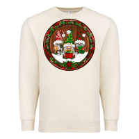 Sandshell christmas gnomies christmas ornament Premium Sweatshirt - BundleAndBundleShop