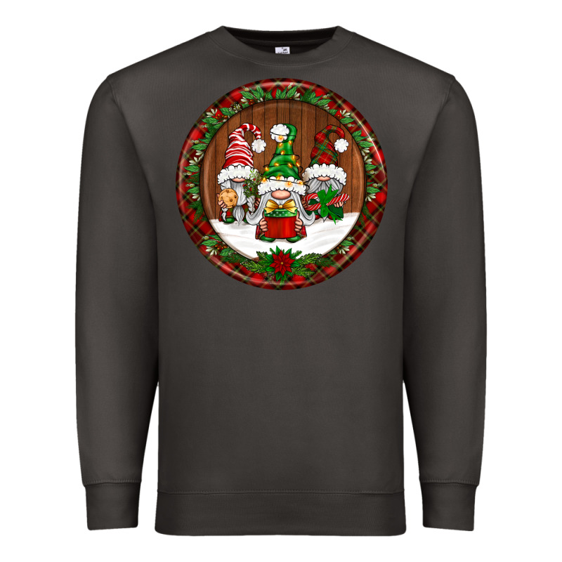 Christmas Gnomies Christmas Ornament Premium Sweatshirt by BundleAndBundleShop | Teevron