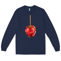 Navy apple candy Long Sleeve Tee - AdoDesignShop