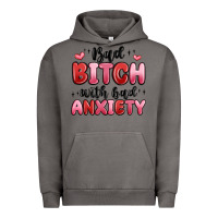 Pigment Tornado bad bitch with bad anxiety Urban Hoodie - MaliasSmallBusiness
