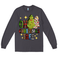 Smoke Oh Christmas tree Christmas cake Long Sleeve Tee - RanaPortraitStore