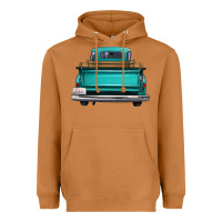 Meerkat western truck back view Heavyweight Hoodie - FaDigitalArtStudio