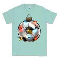 Seafoam christmas  soccer Classic Tee - Zillion Design Studio