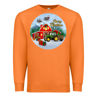 Carrot merry christmas small town christmas ornament Premium Sweatshirt - BundleAndBundleShop