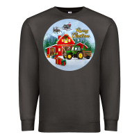 Smoke merry christmas small town christmas ornament Premium Sweatshirt - BundleAndBundleShop
