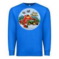 True Royal merry christmas small town christmas ornament Premium Sweatshirt - BundleAndBundleShop