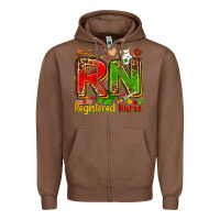 Chestnut registered nurse juneteenth Zipper Hoodie - Zillion Design Studio