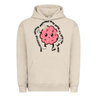 Pigment French Oak brain Urban Hoodie - MaliasSmallBusiness