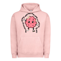 Pigment Salmon brain Urban Hoodie - MaliasSmallBusiness